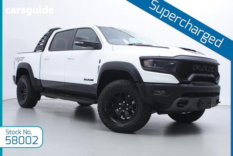 White 2021 RAM 1500 Crew Cab Utility Trx (4X4)