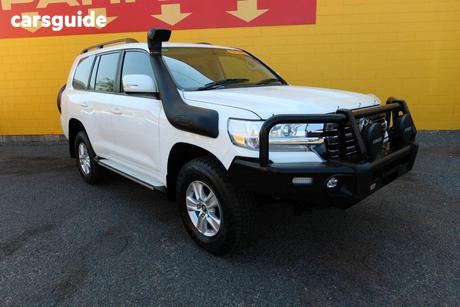 White 2018 Toyota Landcruiser Wagon Gxl (4X4)