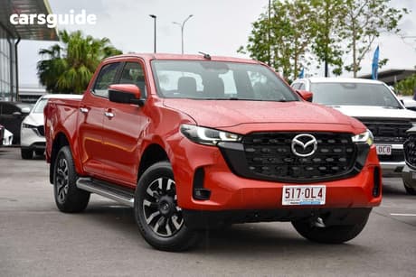 Red 2025 Mazda BT-50 Dual Cab Pick-up Gt (4X4)