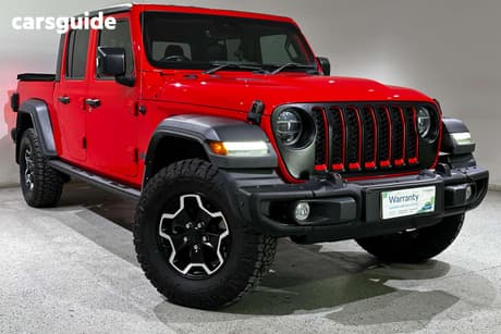 Red 2021 Jeep Gladiator Dual Cab Utility Rubicon (4X4)