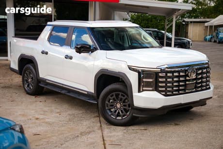 White 2025 MG Mgu9 Double Cab Pick Up Explore