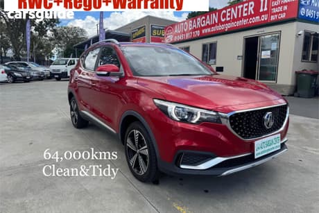 Red 2021 MG ZS EV Wagon Essence