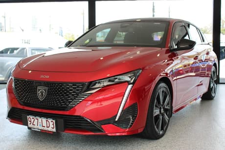 Red 2023 Peugeot 308 Hatchback Gt Sport Phev
