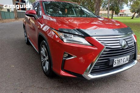 Red 2016 Lexus RX200T Wagon Luxury