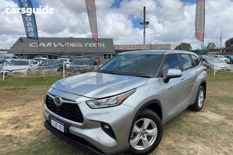 Silver 2023 Toyota Kluger Wagon Gx Hybrid Awd