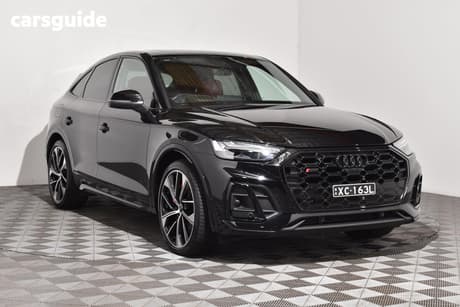 Black 2022 Audi SQ5 Sportback 3.0 Tdi Quattro Mhev