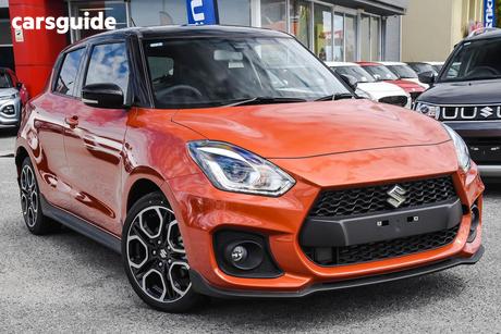 Orange 2025 Suzuki Swift Hatchback Sport Turbo (Qld)