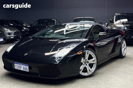 Black 2006 Lamborghini Gallardo Convertible SPYDER