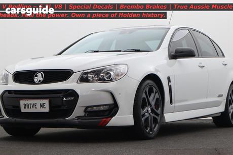 White 2017 Holden Commodore Sedan Ss-V Redline