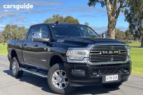 Black 2024 RAM 2500 Crew Cab Utility Laramie (4X4)