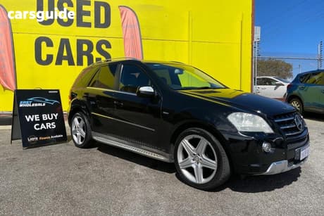 Black 2010 Mercedes-Benz ML SUV 300CDI (4X4) W164 09 UPGRADE