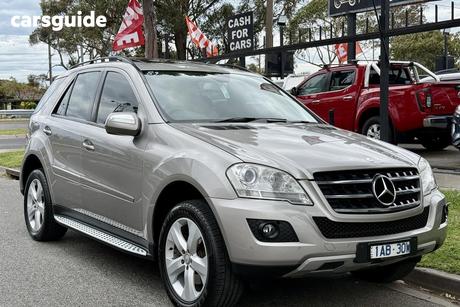 Brown 2009 Mercedes-Benz ML350 Wagon Luxury (4X4)