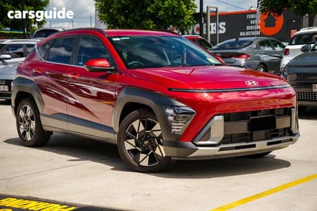 Red 2025 Hyundai Kona Wagon Premium