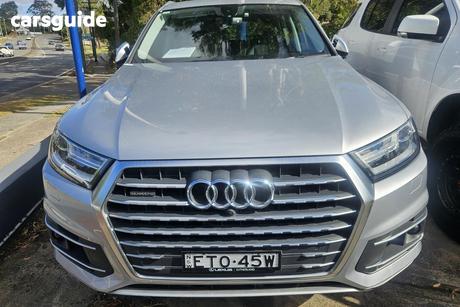 Silver 2016 Audi Q7 Wagon 3.0 Tdi Quattro