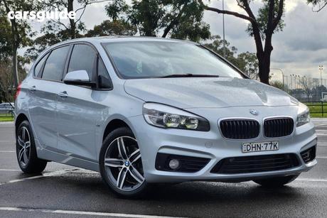 Silver 2016 BMW 218D Wagon Active Tourer Sport Line