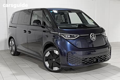 Blue 2024 Volkswagen ID. Buzz Wagon Pro Lwb