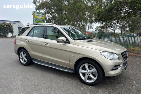 Gold 2012 Mercedes-Benz ML250 Wagon Cdi Bluetec (4X4)