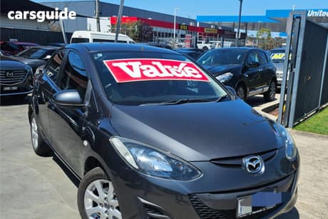 Grey 2013 Mazda 2 Hatchback Neo