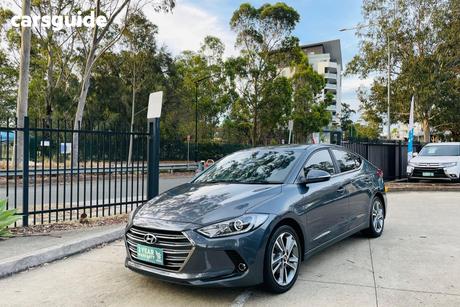 Grey 2016 Hyundai Elantra Sedan Elite 2.0 Mpi