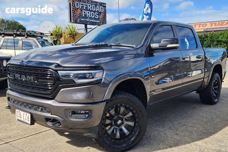Grey 2023 RAM 1500 Crew Cab Utility Limited Rambox (Hybrid)