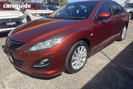 Red 2011 Mazda 6 Hatchback Touring