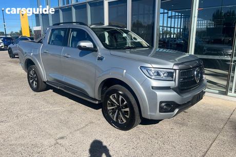 Silver 2025 GWM Cannon Dual Cab Utility Premium (4X4)