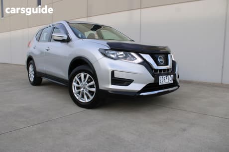 Silver 2017 Nissan X-Trail Wagon St 7 Seat (2Wd)