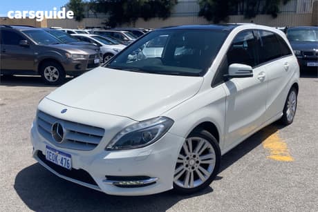 White 2014 Mercedes-Benz B180 Hatchback