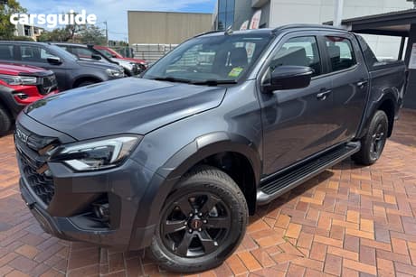 Grey 2025 Isuzu D-MAX Crew Cab Utility X-Terrain (4X4)