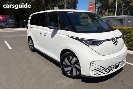 White 2025 Volkswagen ID. Buzz Wagon Pro Swb