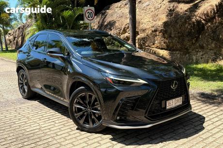 Black 2021 Lexus NX350 Wagon F Sport Awd