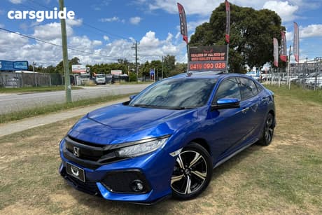 Blue 2018 Honda Civic Hatchback Rs