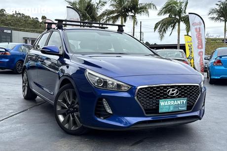 Blue 2018 Hyundai I30 Hatchback Sr