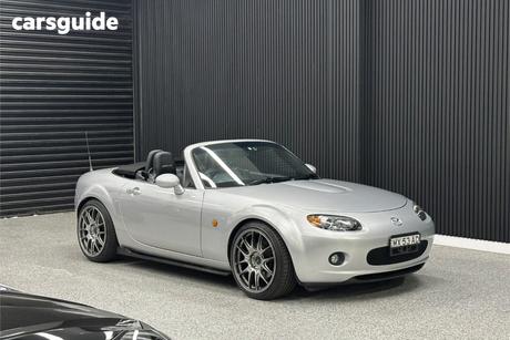 Silver 2006 Mazda MX-5 Convertible Touring