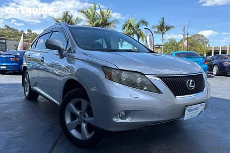 Silver 2009 Lexus RX350 Wagon Prestige
