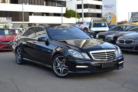Black 2011 Mercedes-Benz E63 Sedan Amg