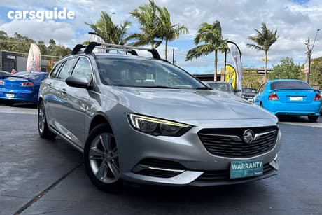 Silver 2018 Holden Commodore Sportswagon Lt