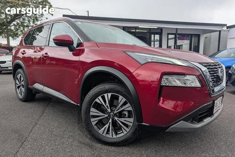 Red 2023 Nissan X-Trail Wagon St-L (4Wd) 7 Seat