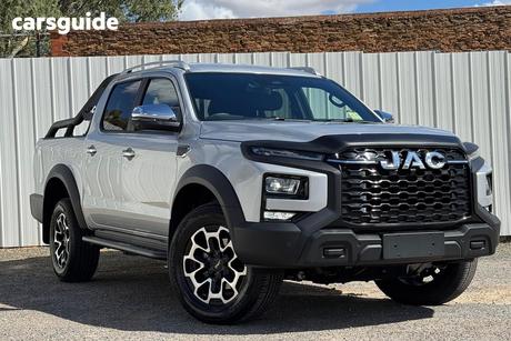 Silver 2025 JAC T9 UTE Dual Cab Pick-up Haven (4X4)