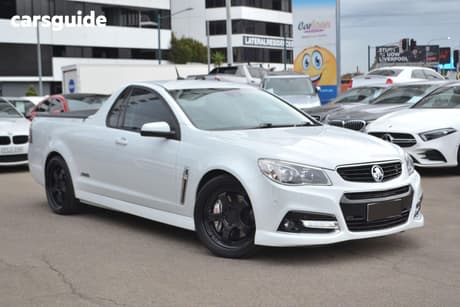 White 2015 Holden UTE Utility Ss-V Redline