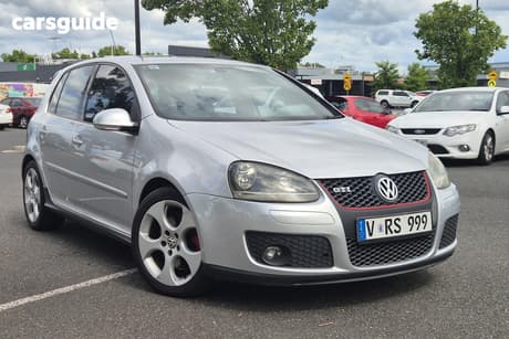 Silver 2007 Volkswagen Golf Hatchback Gti
