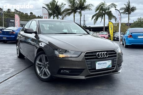 Grey 2013 Audi A4 Sedan 2.0 Tdi