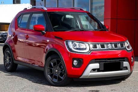 Red 2024 Suzuki Ignis Wagon Glx