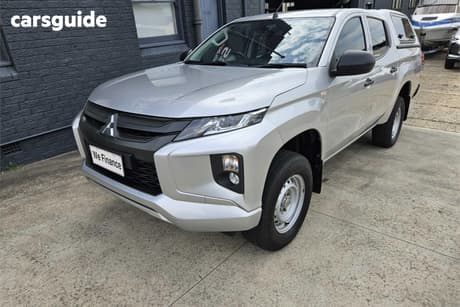 Silver 2021 Mitsubishi Triton Double Cab Pick Up Glx Adas (4X2)