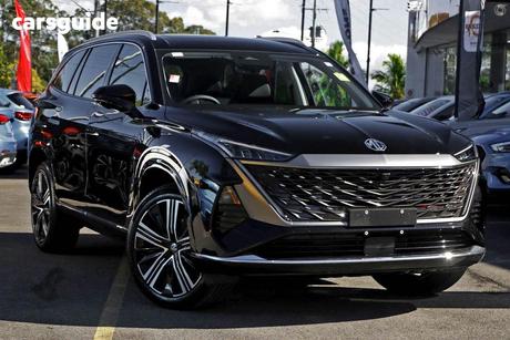 Black 2025 MG Qs Wagon Essence Awd