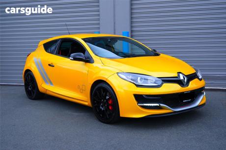 Yellow 2014 Renault Megane Coupe Rs 275 Trophy