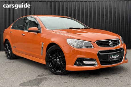 Orange 2013 Holden Commodore Sedan Ss-V