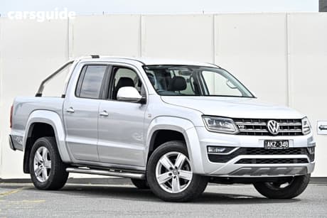 Silver 2016 Volkswagen Amarok Dual Cab Utility V6 Tdi 550 Highline