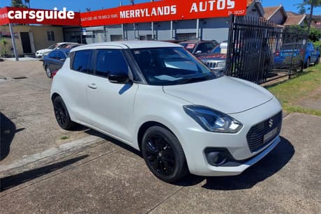 White 2018 Suzuki Swift Hatchback Glx Turbo