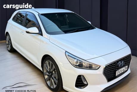 White 2018 Hyundai I30 Hatchback Sr